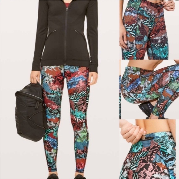 Lululemon Speed Up 28” Tropical Print Tight - Picture 3 of 13